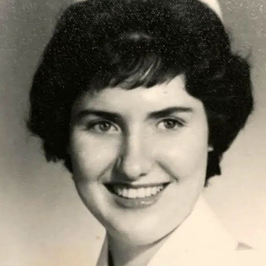 A photo of Sister Rose McLarney as a young nurse.
