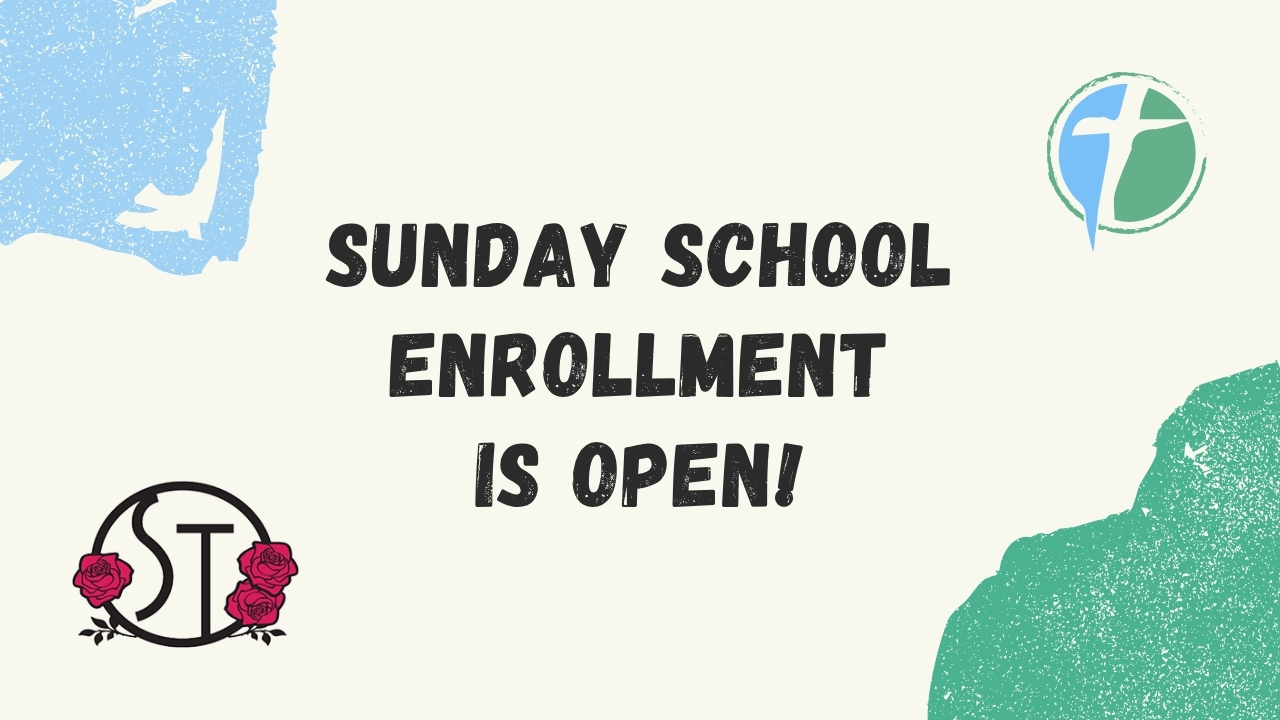 Sunday School enrollment is now open at St. Therese Little Flower Catholic Church